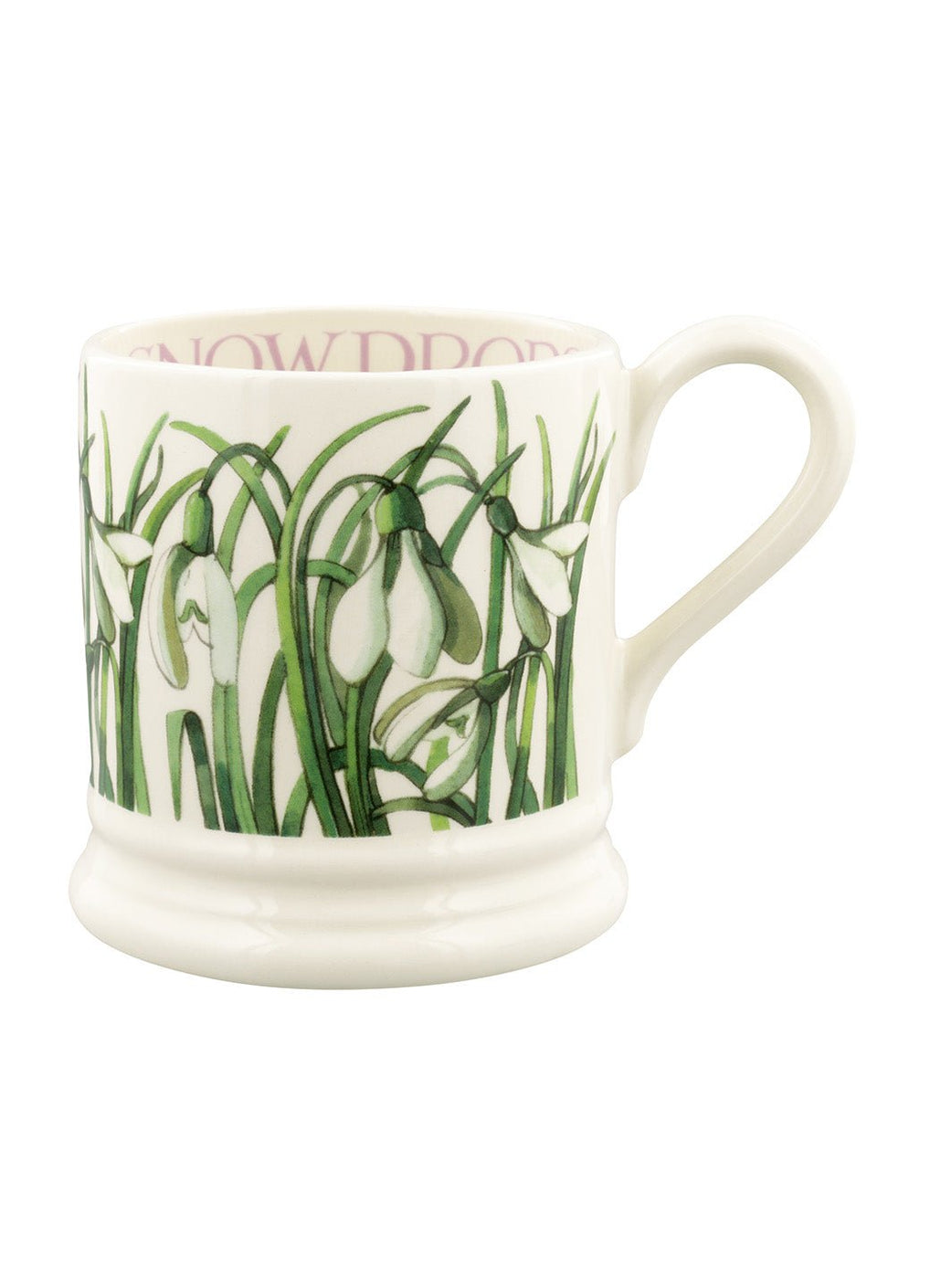 Flowers Snowdrop 1/2 Pint Mug