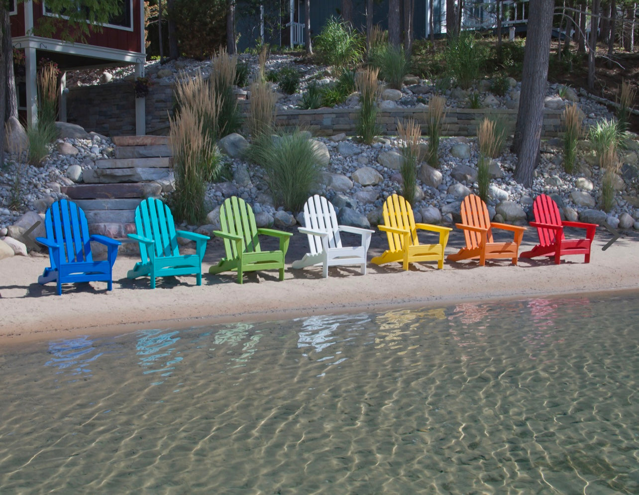 Polywood Folding Adirondack Chair