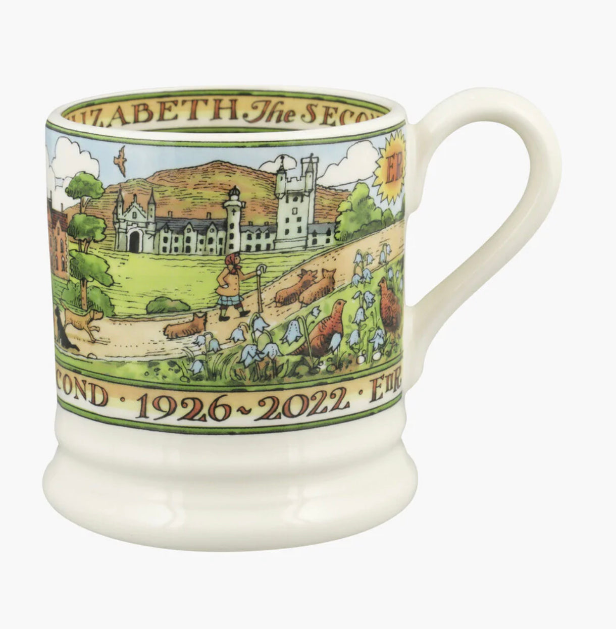 Queen & Countrywoman Elizabeth II 1/2 Pint Mug