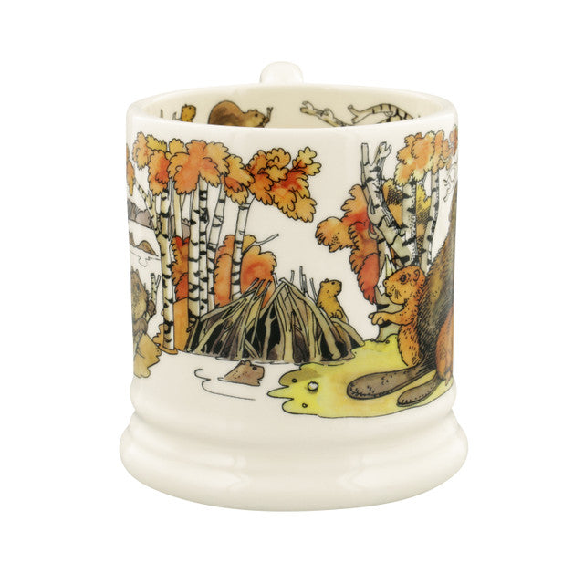 In The Woods Beavers 1/2 Pint Mug