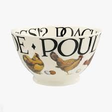 Rise & Shine Poultry On Parade Medium Old Bowl