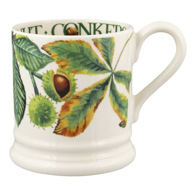 Trees & Leaves Horse Chestnut & Conker 1/2 Pint Mug
