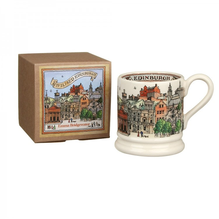 Edinburgh 1/2 pint mug boxed