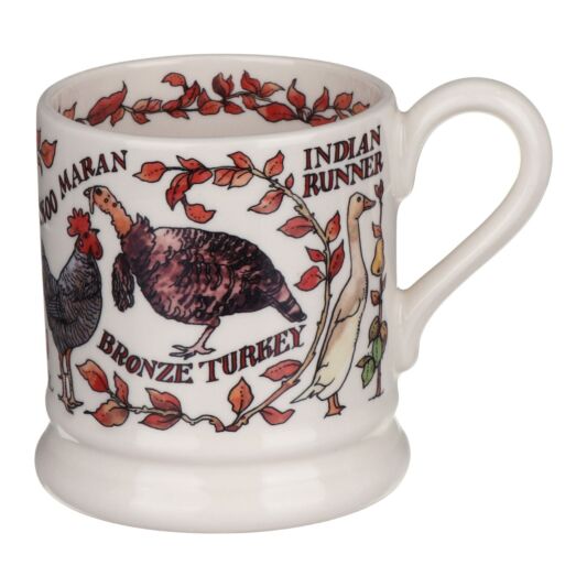 Emma Bridgewater Farmyard Boxed Set Of Two Half Pint Mugs