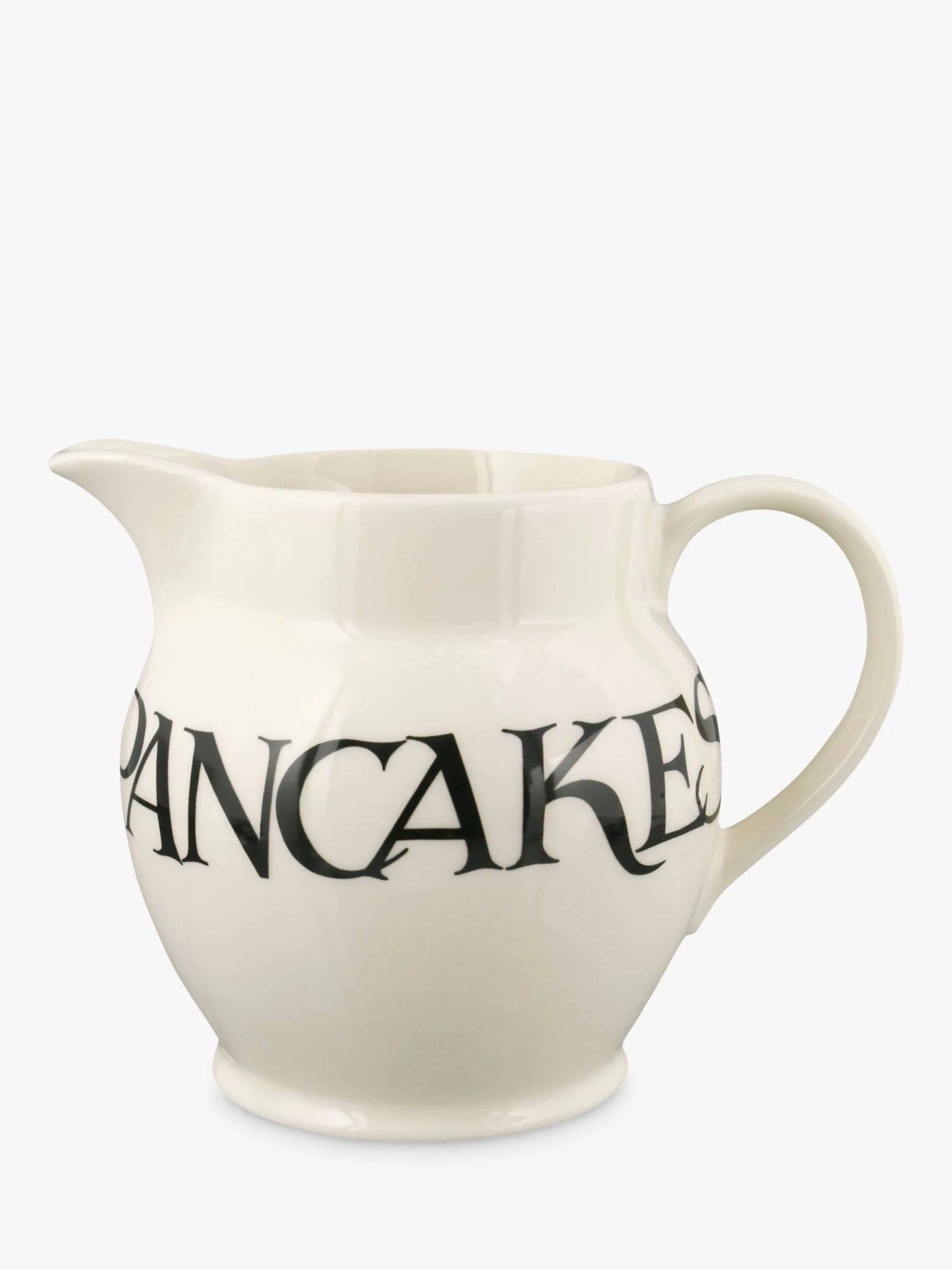Black Toast Pancake Jug