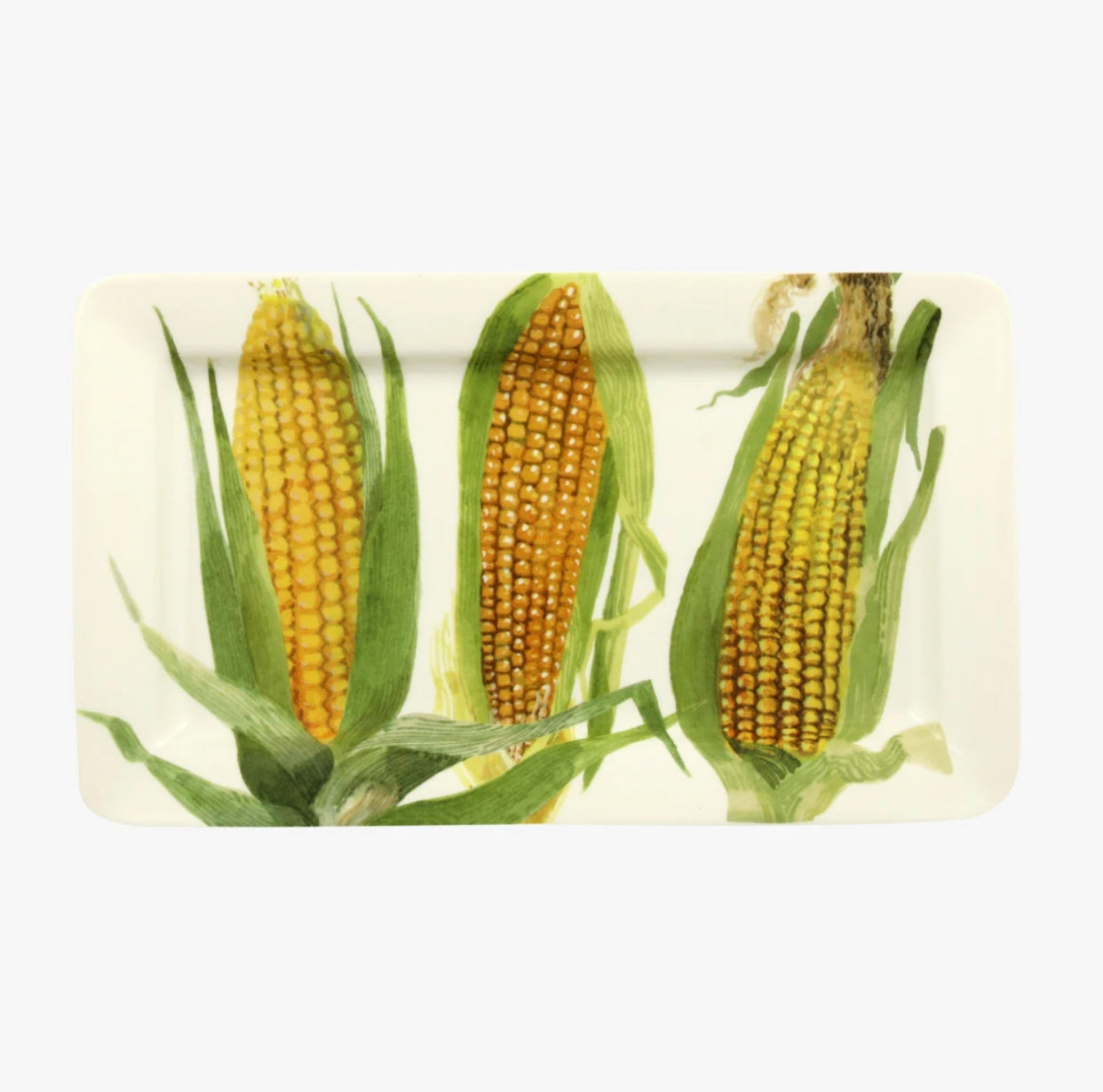 Vegetable Garden Sweetcorn Medium Oblong Plate
