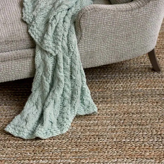 Pinecone Hill Yarn Bomb Throw