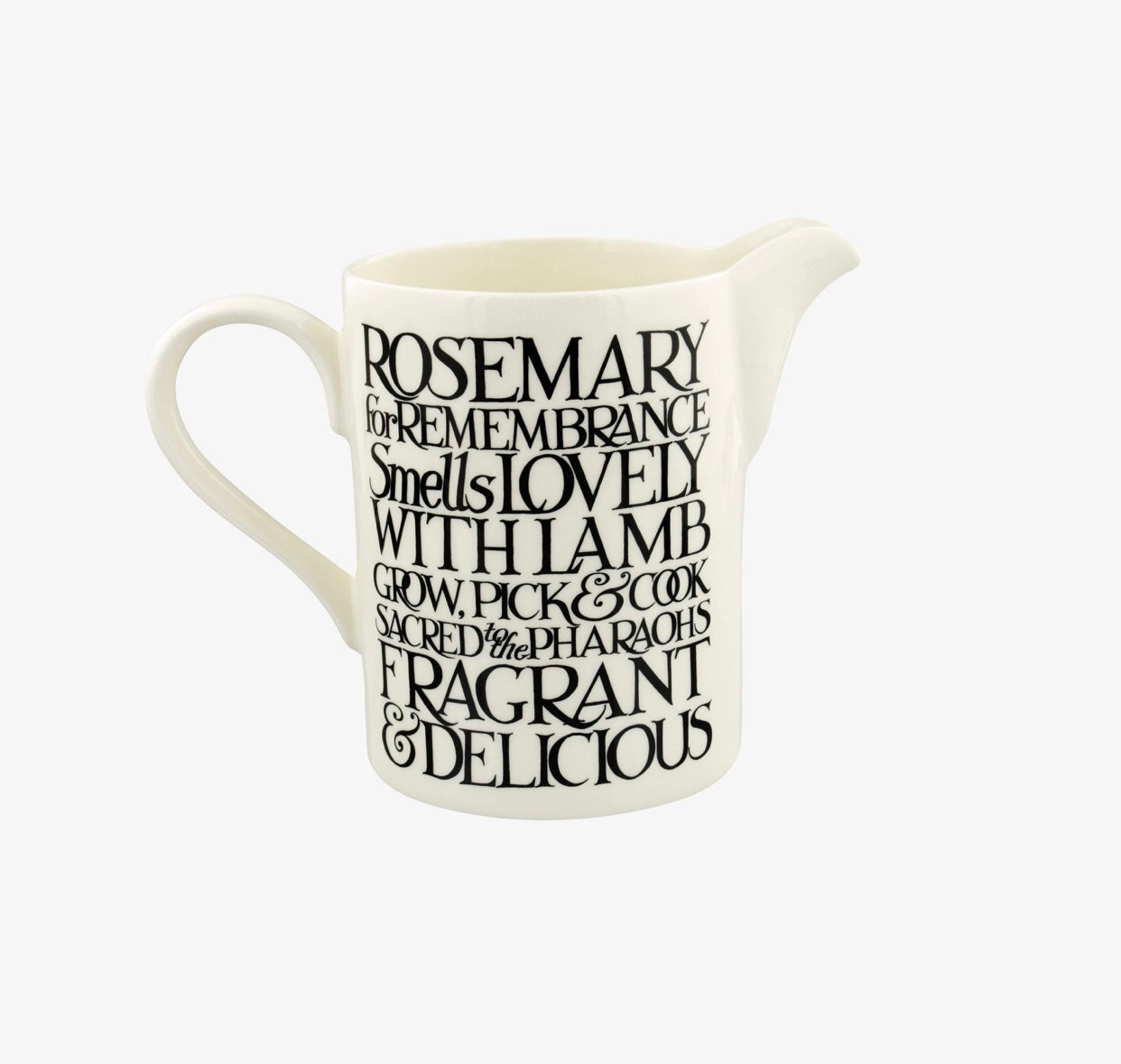 Black Toast Beautiful Bay Medium Straight Jug