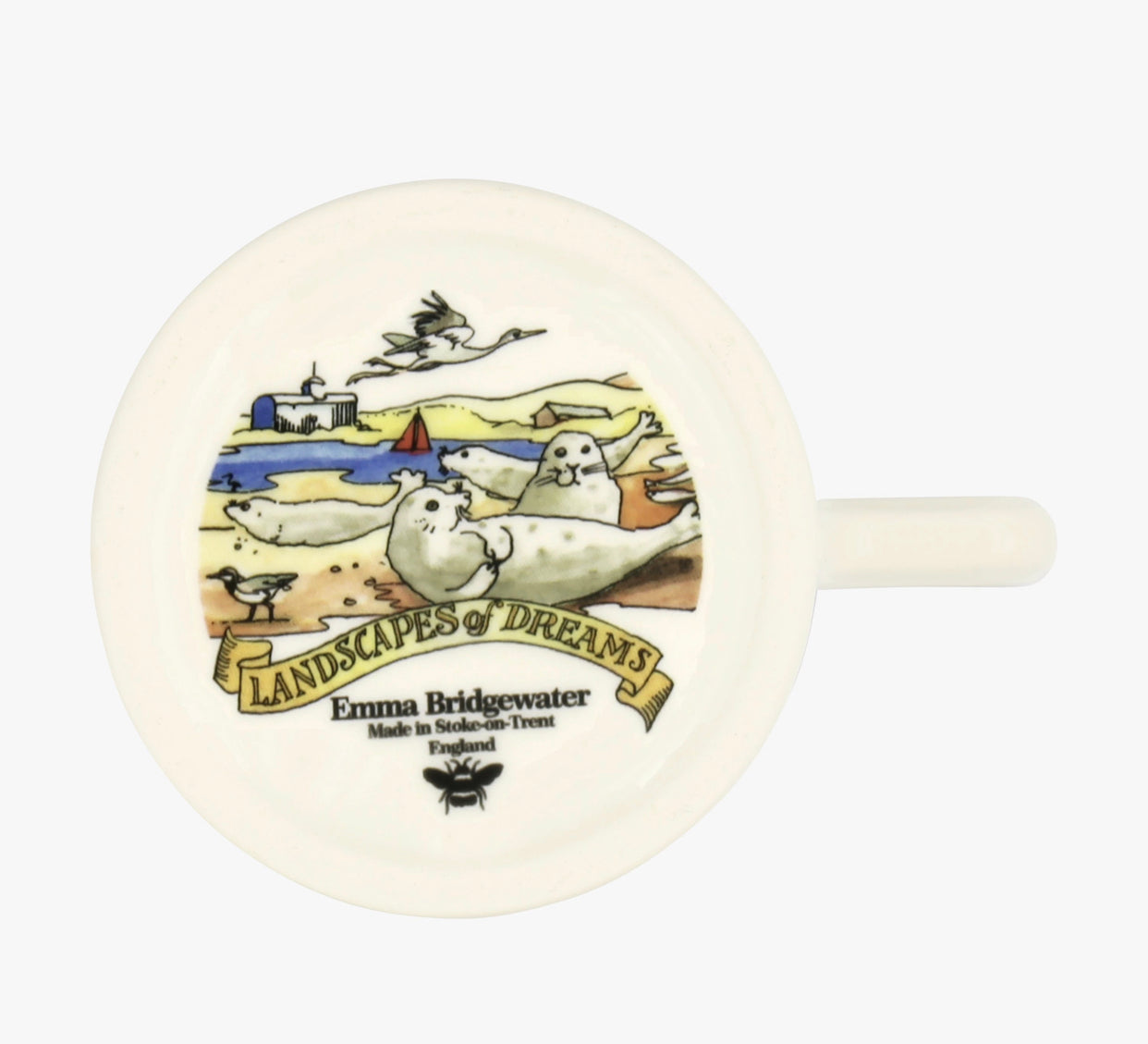 Landscapes Of Dreams Norfolk Coast 1/2 Pint Mug