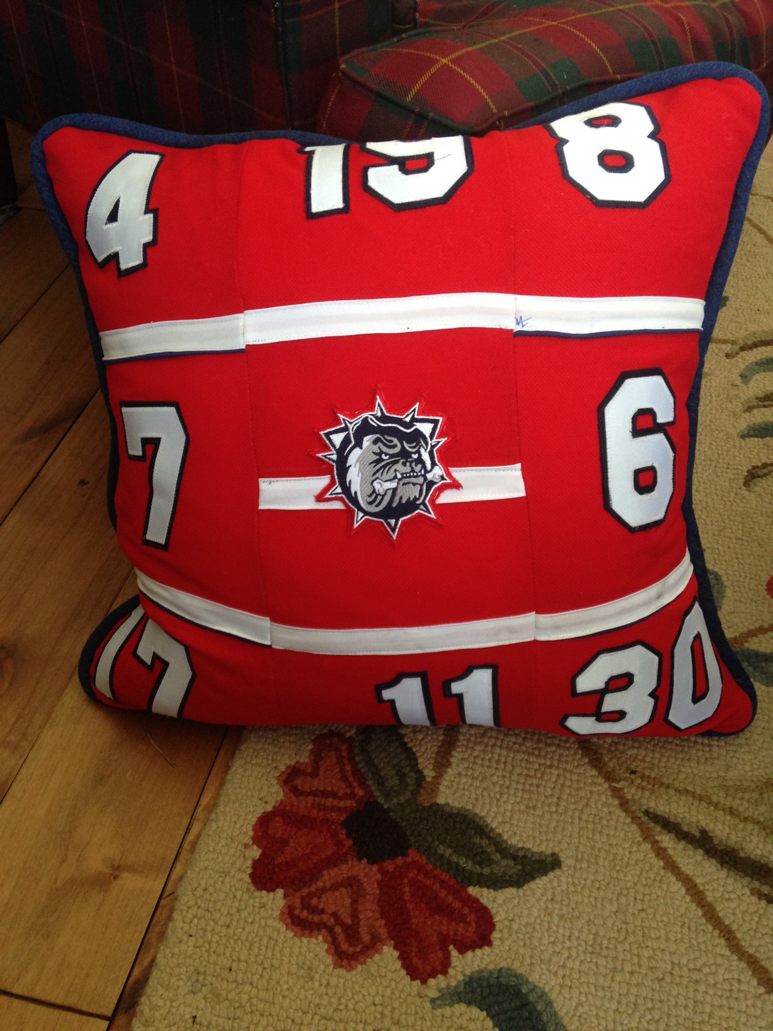 Custom Made Jersey Pillow