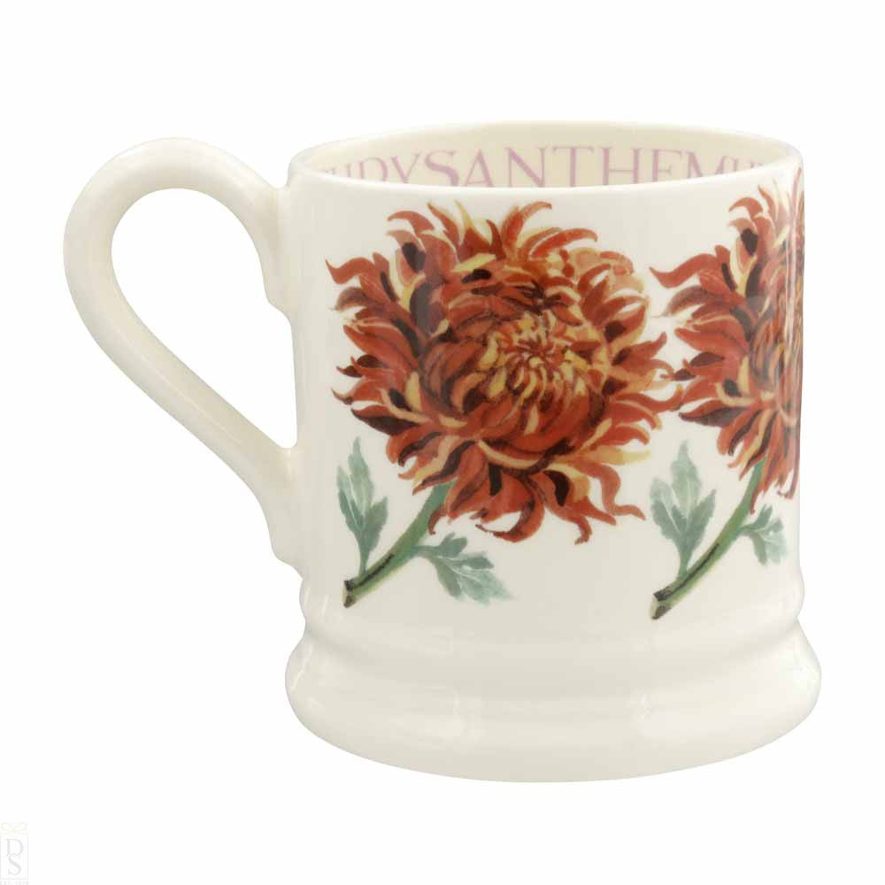 Flowers Chrysanthemum 1/2 Pint Mug