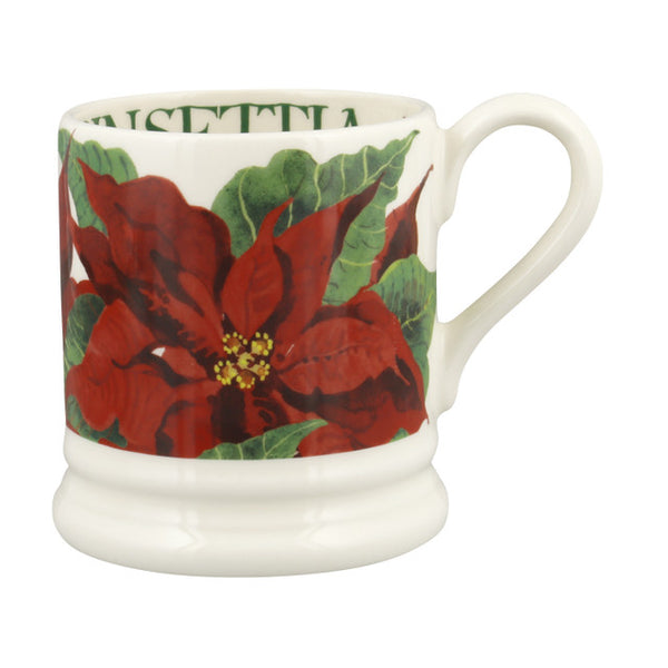 Poinsettia 1/2 Pint Mug