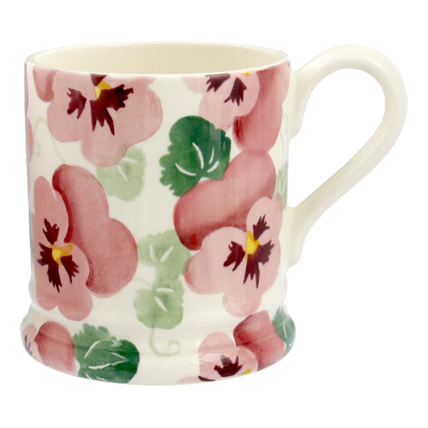 Pink Pansy 1/2 Pint Mug