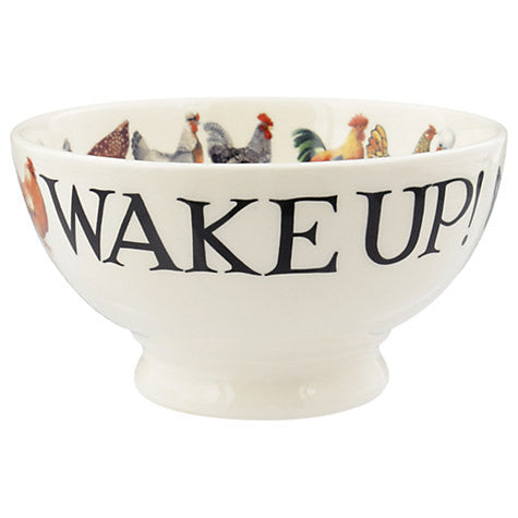 HTO010041 - EMMA BRIDGEWATER HEN & TOAST FRENCH BOWL