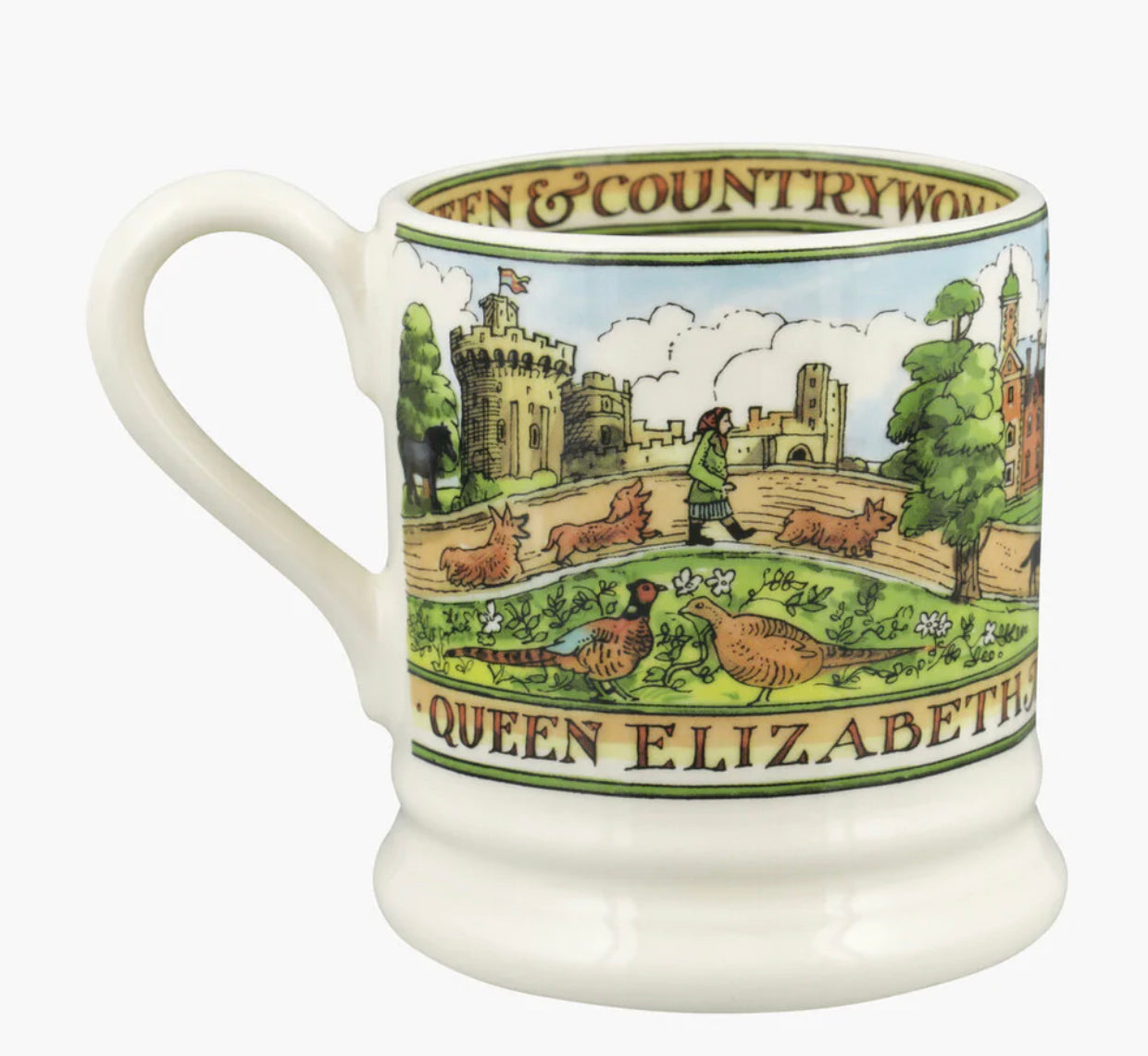 Queen & Countrywoman Elizabeth II 1/2 Pint Mug