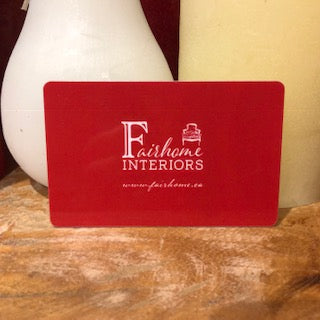 Fairhome Interiors Gift Card