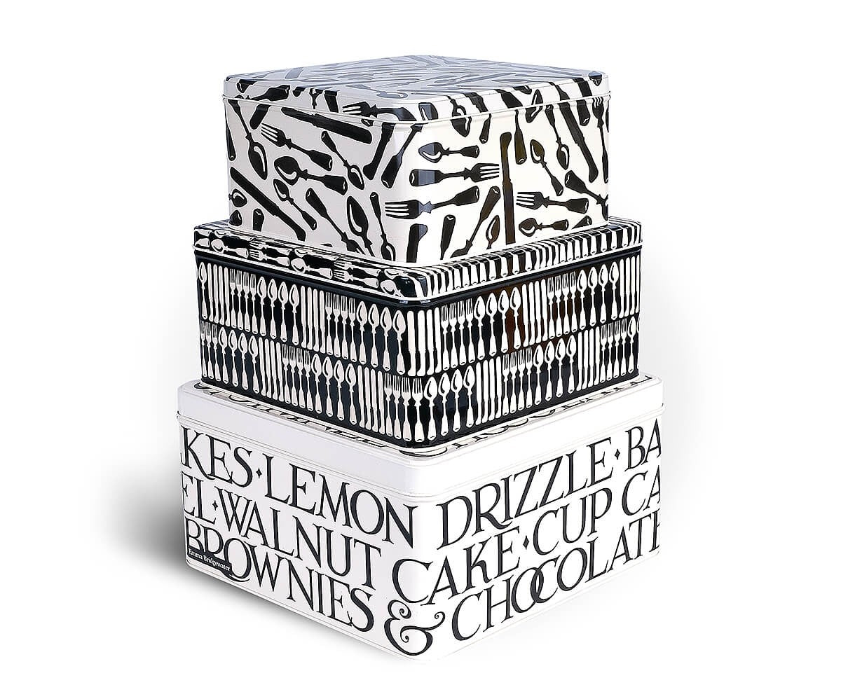 Emma Bridgewater Knives & Forks Cake Tins