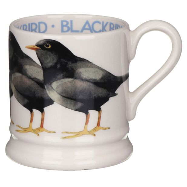 Birds Blackbird Half Pint Mug