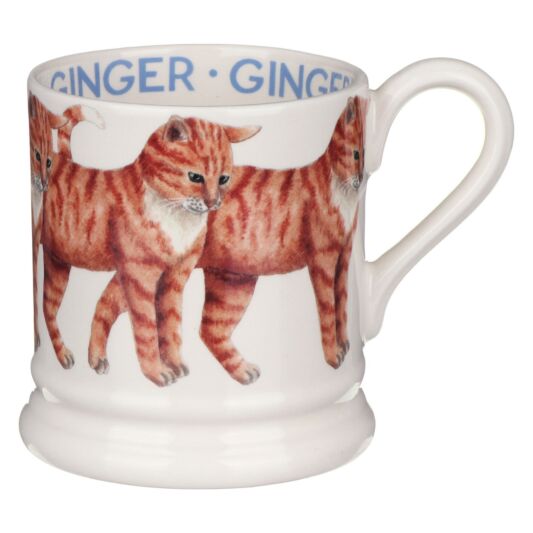 Emma Bridgewater Cats Ginger Cat Half Pint Mug