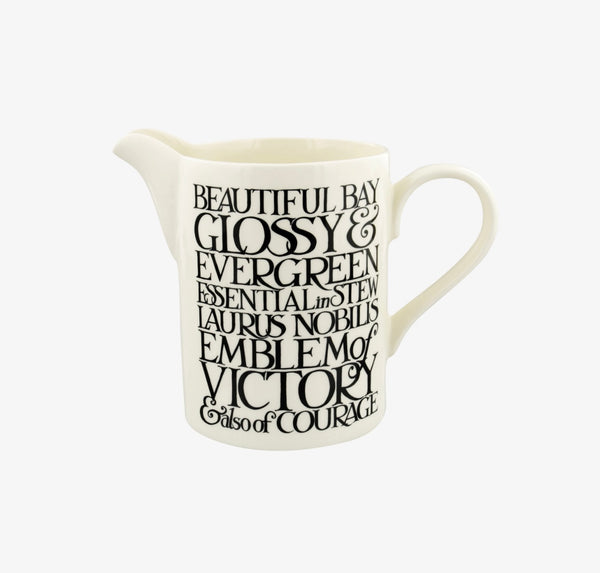 Black Toast Beautiful Bay Medium Straight Jug