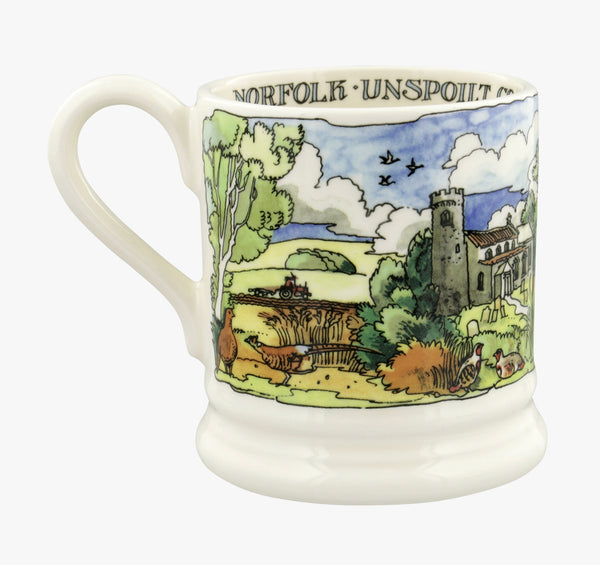 Landscapes Of Dreams Norfolk Coast 1/2 Pint Mug