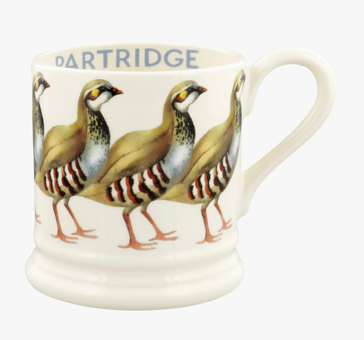 Red Legged Partridge 1/2 Pint Mug