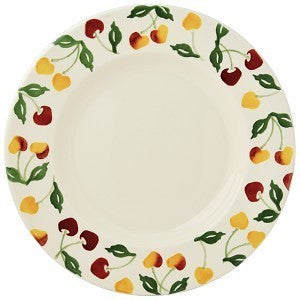 CHE010064 - EMMA BRIDGEWATER SUMMER CHERRIES 10.5" PLATE